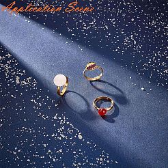 Регулируемые кольца для пальцев из нержавеющей стали 304&nbsp;STAS-F149-21G-D