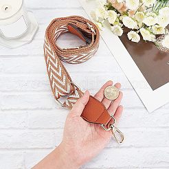 Регулируемый ремень для сумки из хлопка в полоску&nbsp;AJEW-WH0254-63A