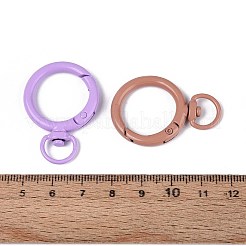 Окрашенные распылением сплавы с поворотными застежками-карабинами&nbsp;PALLOY-K257-06-01