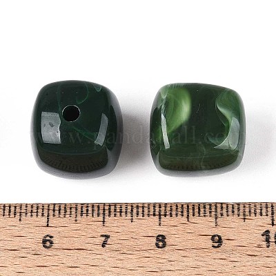 Непрозрачные акриловые бусины&nbsp;OACR-ZX006-33K-1