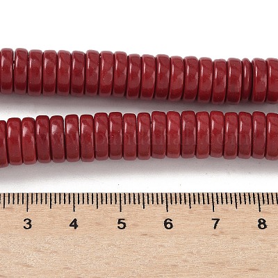 Нити окрашенных бусин из натурального магнезита&nbsp;G-M448-F01-03-1