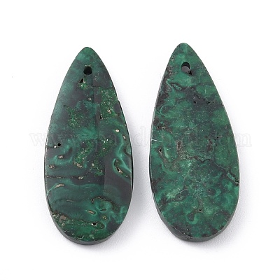 Природного малахита подвески&nbsp;G-K171-04H-1