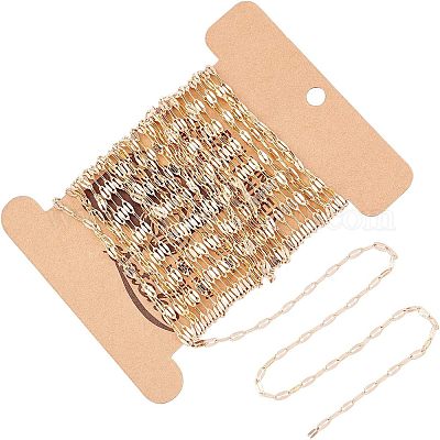 Латунные цепочки&nbsp;CHC-FH0001-01G-1