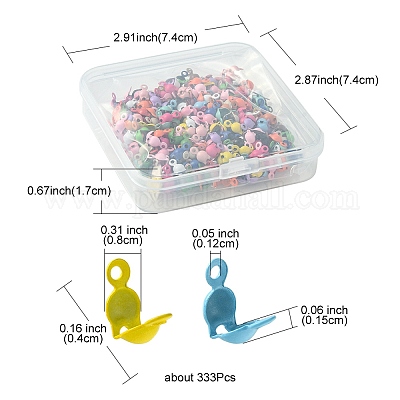 333 шт. наконечники железных бусин&nbsp;IFIN-FS0001-35-1