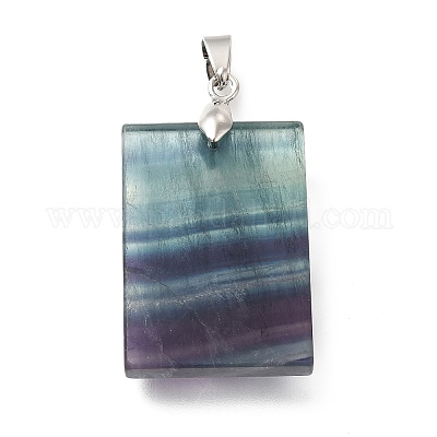 Природного флюорита подвески G-P487-05P-1