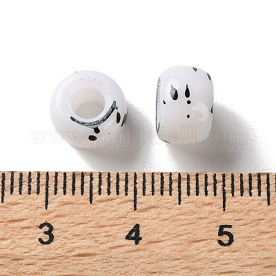 Европейские бусины из АБС-пластика&nbsp;KY-G033-01A-01-1