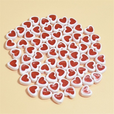 50шт пластиковые бусины&nbsp;KY-WH0006-03C-1