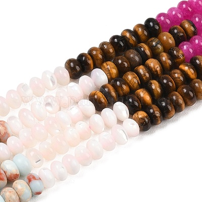 Нити из натурального тигрового глаза&nbsp;G-Z135-C08-1