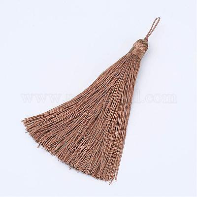 Нейлоновые кисточки большие подвески&nbsp;AJEW-P044-12-1