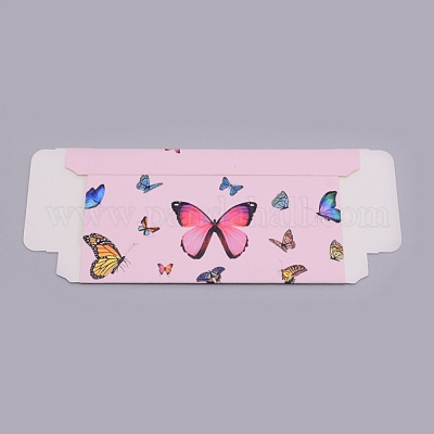 Складная творческая коробка крафт-бумаги&nbsp;CON-WH0062-09B-1