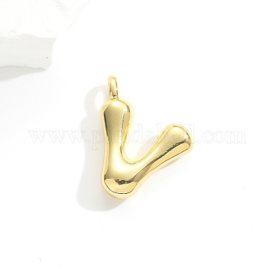 Латунные подвески&nbsp;KK-YWC0002-01G-V-1