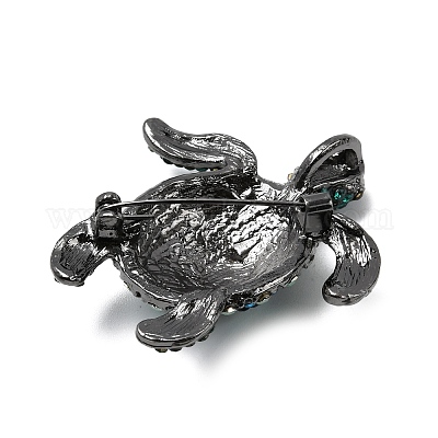 Значки на лацкан рюкзака со стразами в морском стиле для одежды JEWB-F042-05B-B-1