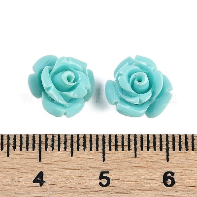 Резные бусины из синтетического коралла&nbsp;CORA-M001-07K-1