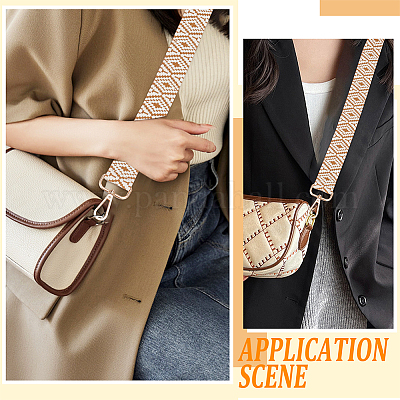 Лямки для сумок из полиэстера в этническом стиле&nbsp;FIND-WR0009-85-1