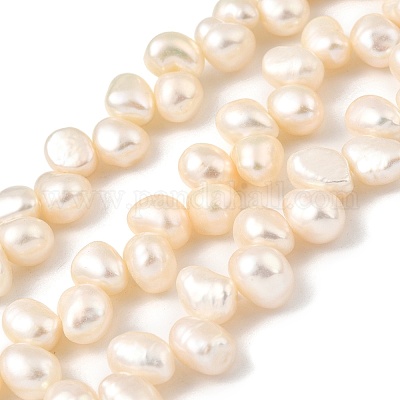 Нити из натурального культивированного пресноводного жемчуга PEAR-I007-03D-01-1