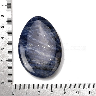 Натуральный содалита большие подвески&nbsp;G-F820-05A-13-1