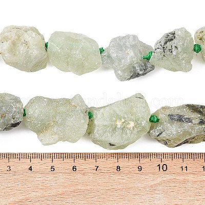 Необработанные грубые натуральные пренитовые бусины&nbsp;G-P528-A05-01A-1