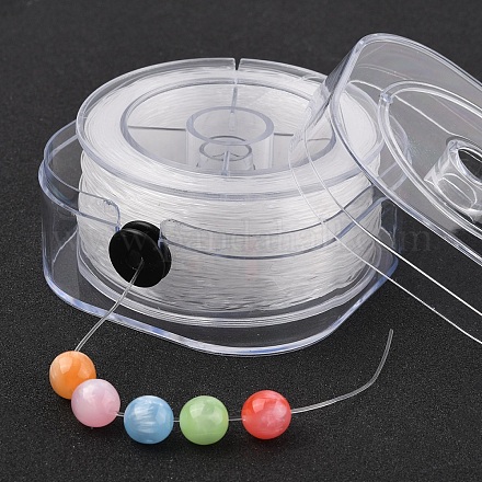 Круглая эластичная кристаллическая нить&nbsp;EW-YW0002-C02-01-1