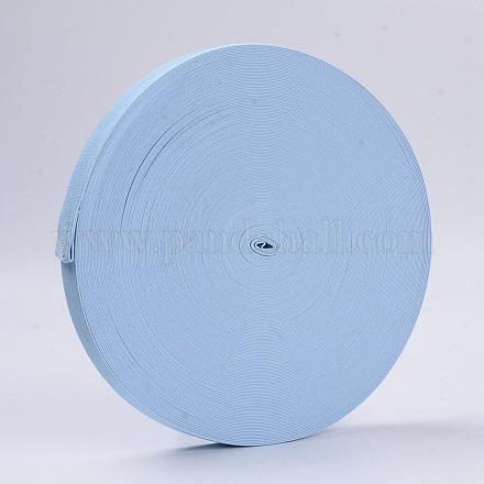 Цветная плоская эластичная резинка&nbsp;EC-WH0002-19-1