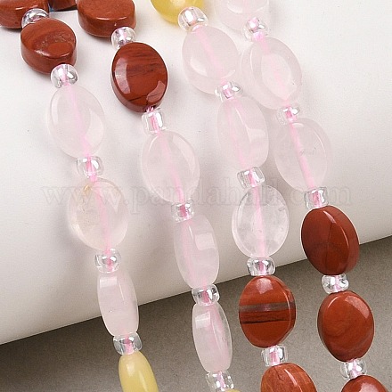 Нити из вишневого кварцевого стекла&nbsp;G-Z135-A13-1