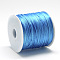 Nylon Thread, Rattail Satin Cord, Dodger Blue, about 1mm, about 76.55 yards(70m)/roll