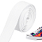 Flat Rubber Craft Shoemaker Cord, Shoe Sole Edge Welt Strip Accessories, White, 25.5x2mm, about 1.09 Yards(1m)/pc