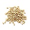 Brass Beads, Rice, Real 18K Gold Plated, 5.5x3.5mm, Hole: 1mm