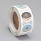 Self-Adhesive Kraft Paper Gift Tag Stickers, Adhesive Labels, for Festival, Christmas, Holiday Presents, Donut, Colorful, Sticker: 25mm, 500pcs/roll