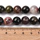 Нити из натуральных разноцветных турмалиновых бусин&nbsp;G-K402-A01-10mm-5