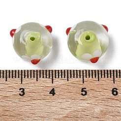 Эмалевые бусины ручной работы в технике лэмпворк&nbsp;LAMP-Z020-04D