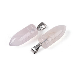 Природные серые агаты подвески&nbsp;G-N349-16P-08