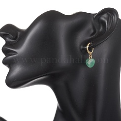 Латунные серьги обруча&nbsp;EJEW-JE06907