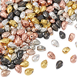 210шт 6 цвета гальванические стеклянные бусины&nbsp;EGLA-TA0013-28