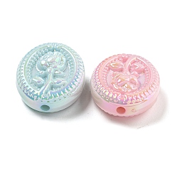 Переливающиеся акриловые бусины с УФ-покрытием&nbsp;OACR-G039-19