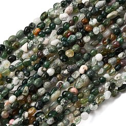 Природного индийского агата бисер нитей&nbsp;G-I389-A06