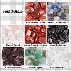 158 г 8 вида натуральных смешанных камней&nbsp;G-NB0004-05