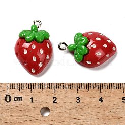 Подвески из непрозрачной смолы с изображением фруктов&nbsp;LS-RESI-I065-01A