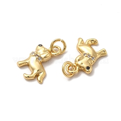 Латунные микро проложить кубического циркония подвески&nbsp;KK-E068-VB789-2