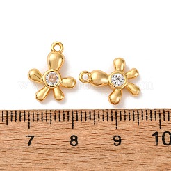 Латунные микро проложить кубического циркония подвески&nbsp;KK-K382-60G