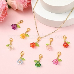 Акриловые подвесные украшения&nbsp;HJEW-YW00190