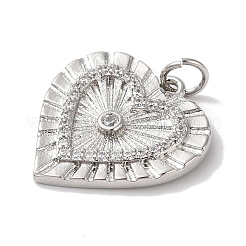 Подвески из латуни и кубического циркония&nbsp;KK-L216-053P