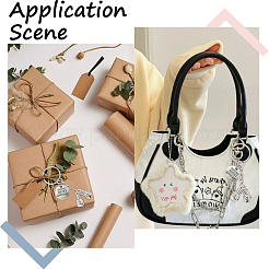 20шт. брелки из сплава&nbsp;KEYC-SC00010