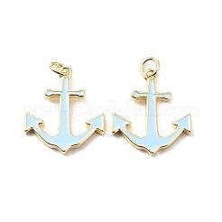 Латунь эмаль подвески&nbsp;KK-L237-023G