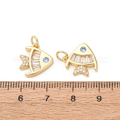 Латунные микро проложить кубического циркония подвески&nbsp;KK-D019-01B-G