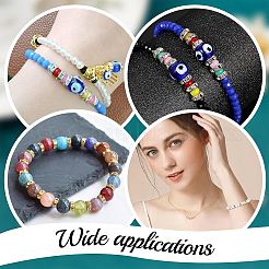 200 шт. латунные прозрачные кубические циркониевые бусины с паве&nbsp;KK-BBC0015-87A