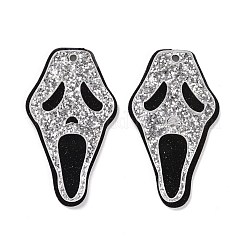 Непрозрачные акриловые подвески&nbsp;X-MACR-M020-10