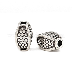 Сплавочные овальные бусины тибетского стиля &nbsp;FIND-H061-04AS