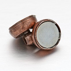 Латунные магнитные застежки с петлями&nbsp;KK-H361-R