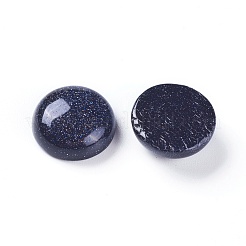 Синтетические голубые голдстоуновские кабошоны&nbsp;G-L510-01A