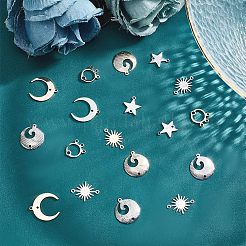 40 шт. 5-х стилевых латунных соединительных элемента&nbsp;KK-FH0002-21